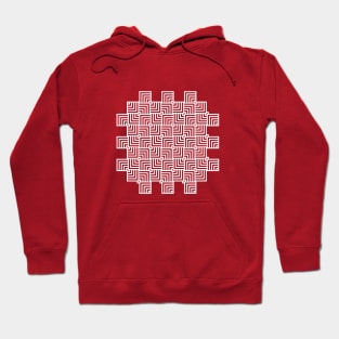 Seamless square pattern Hoodie